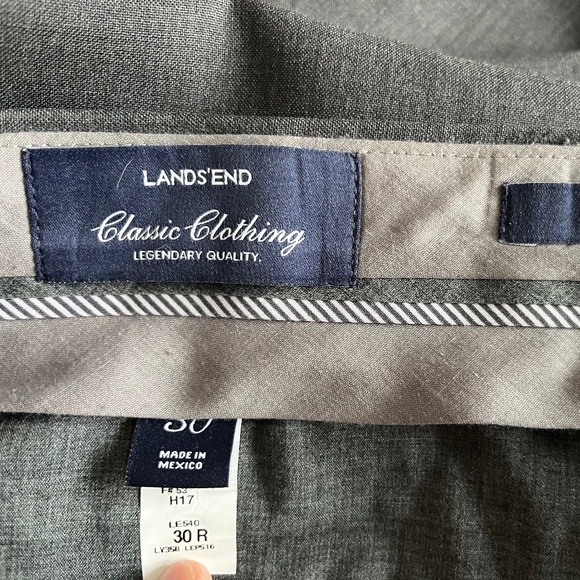 Lands End Charcoal Trousers - Picture 3 of 5